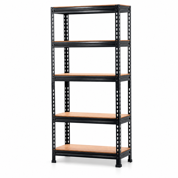 Estante Metalico Negro 180x90x40 cm 500 kg