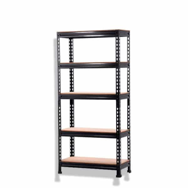 Estante Metálico Negro 150x70x30 cm 350kg