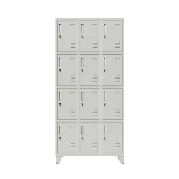Locker metálico de 12 puertas