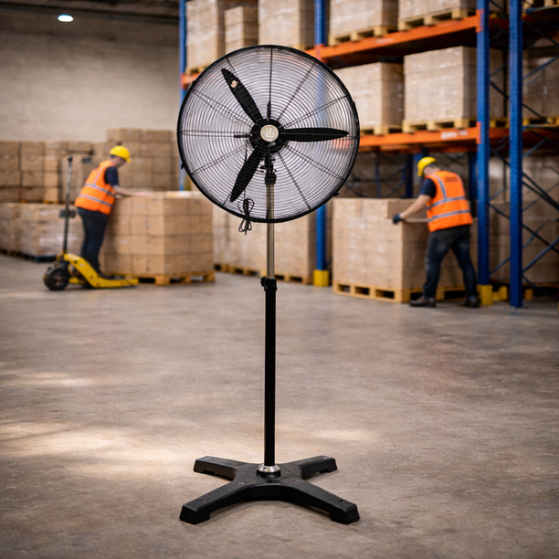 Ventilador industrial de pie de 26 pulgadas — imagen 2